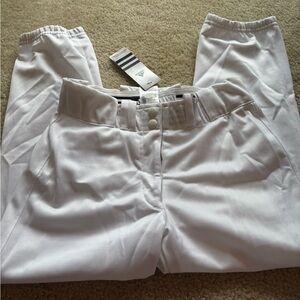White Women’s Softball Pants